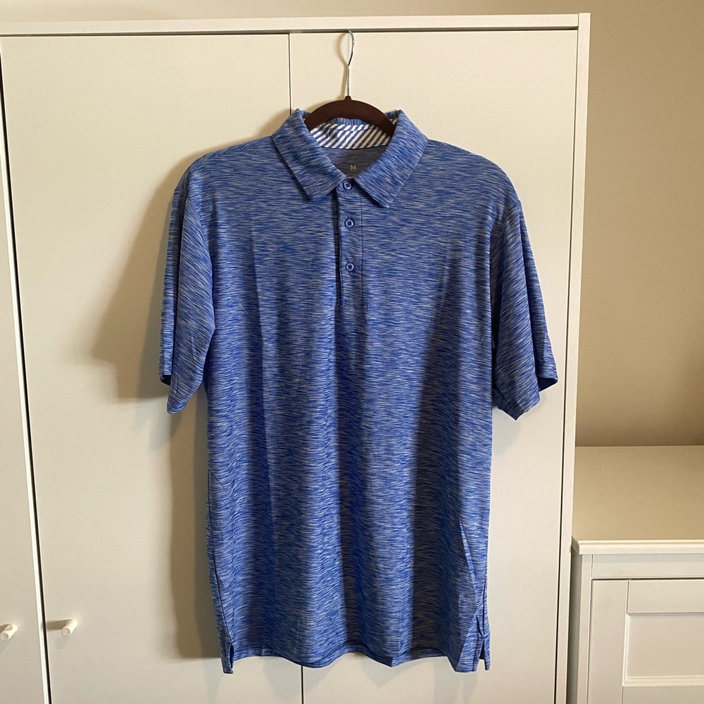 Blue Men’s Golf Polo Shirt